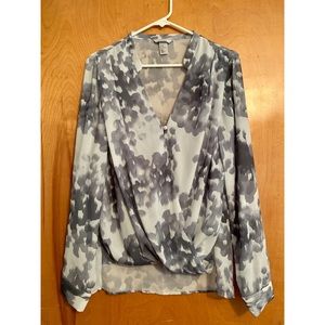 Long sleeve blouse